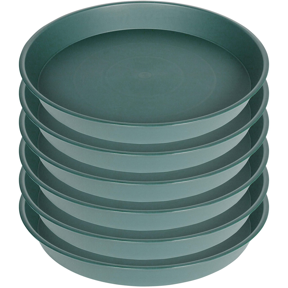 Bleuhome 12-inch plant saucer pack, top view for large pots