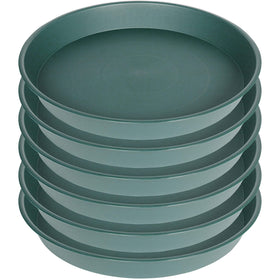 Bleuhome 12-inch plant saucer pack, top view for large pots