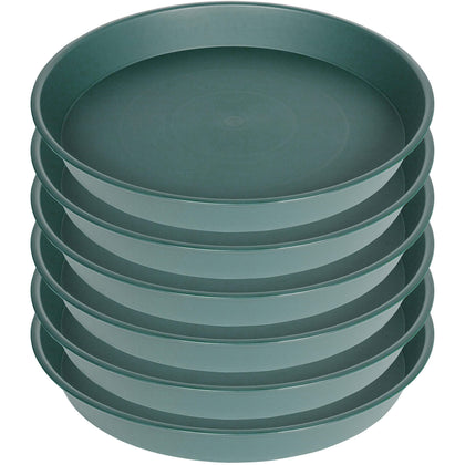 Bleuhome 12-inch plant saucer pack, top view for large pots