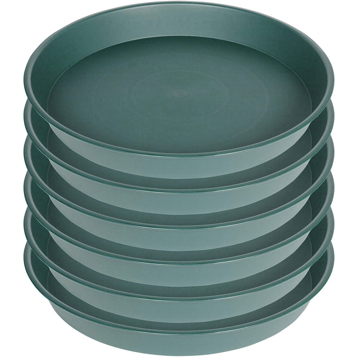 Bleuhome 12-inch plant saucer pack, top view for large pots