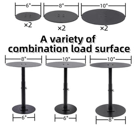 ZSHIGANMA adjustable-height riser shows 7-22 inches versatility.