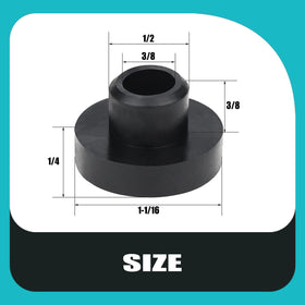 Two-pack Bopurtotly grommets for ready replacements and savings