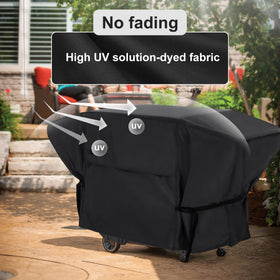 NettyPro Griddle Cover for Blackstone 28-inch Griddle — Waterproof & UV-Resistant, 2-Burner