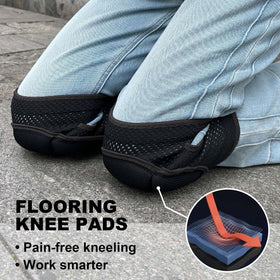 JyBTAA knee pads breathable mesh keeps you cool while working.