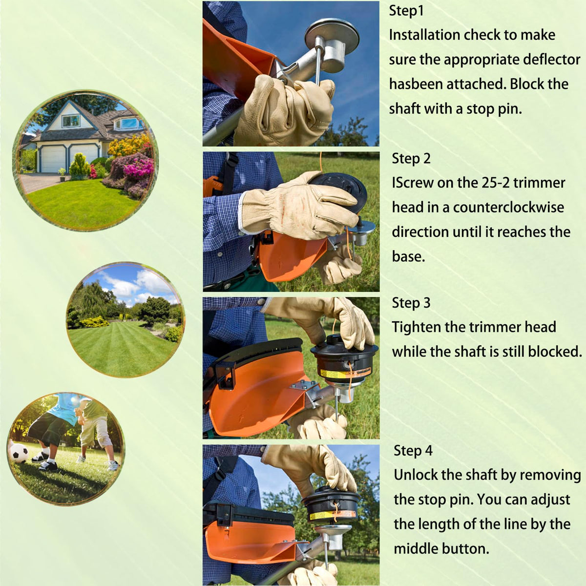 Funhoon auto line-adjustment feature demonstrated during operation.