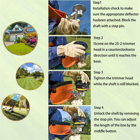 Funhoon auto line-adjustment feature demonstrated during operation.