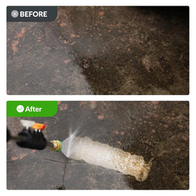 Imdot metal foam cannon provides durable foam coverage for thorough cleaning.