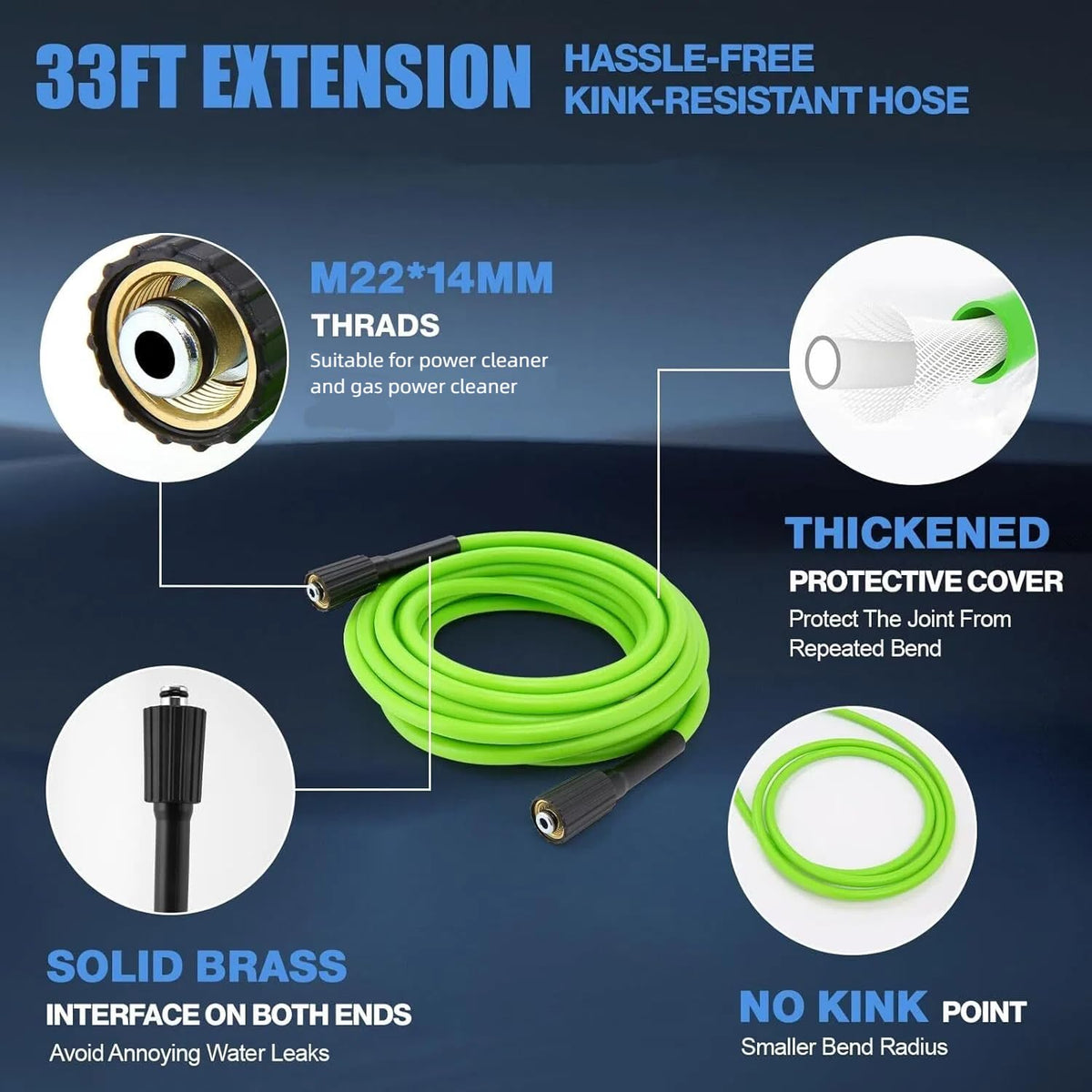 Imdot four nozzle tips enable surface-specific cleaning