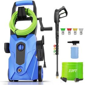 Imdot pressure cleaner ready for tough grime removal with 5000 PSI