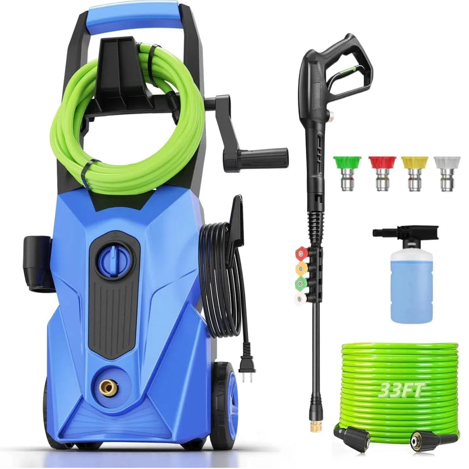 Imdot pressure cleaner ready for tough grime removal with 5000 PSI