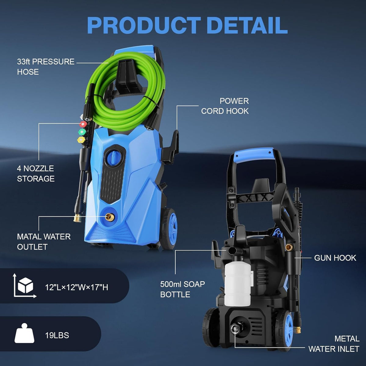 Imdot safety lock spray gun for confident operation