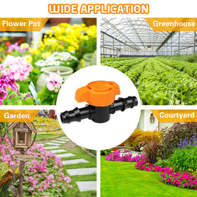 iMopo versatile valve for gardens, flower beds, farms, and lawns.