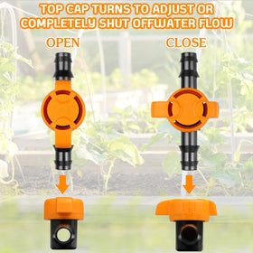 iMopo durable engineered plastic valve suitable for outdoor irrigation.