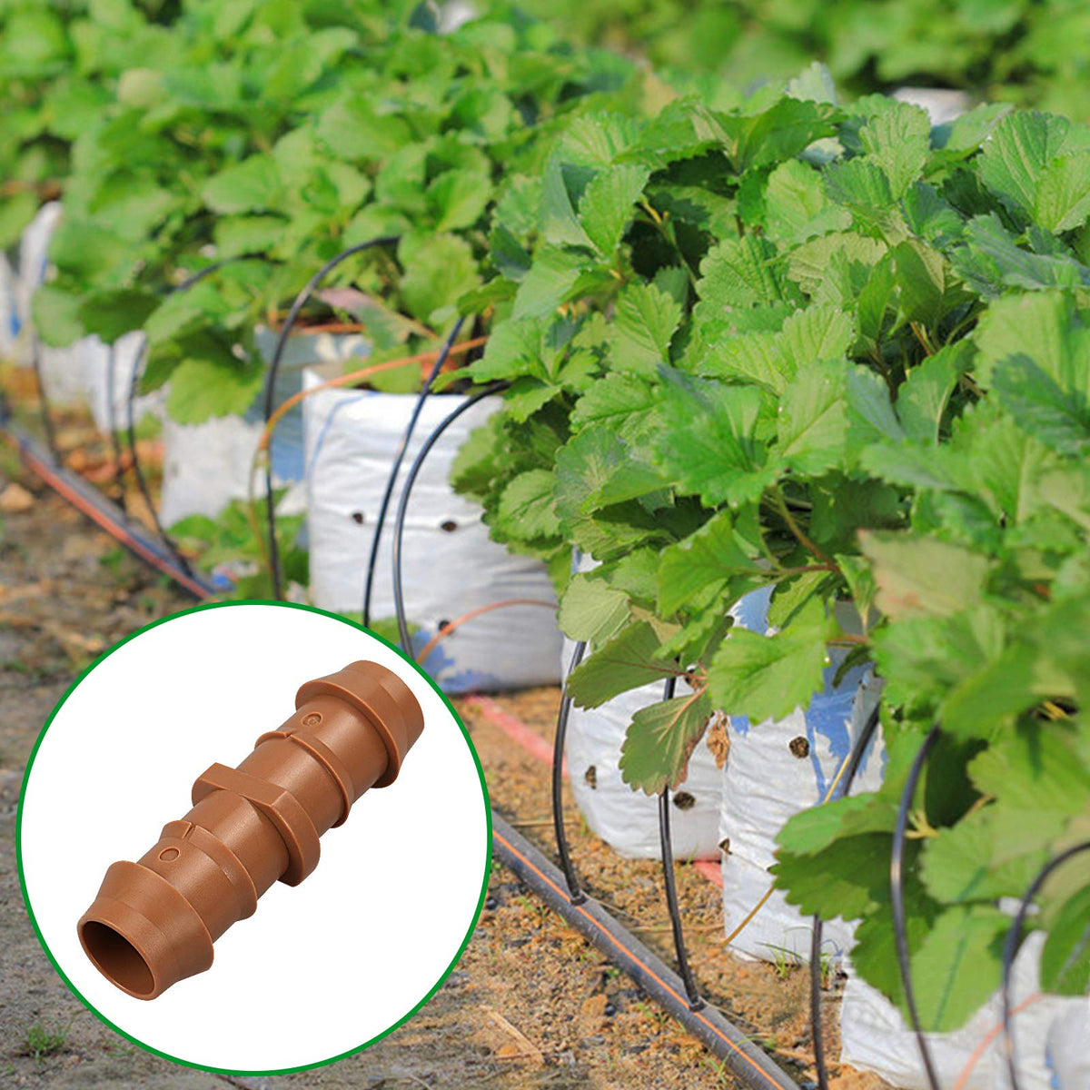 iMopo leak-proof connection provides confidence in irrigation runs.