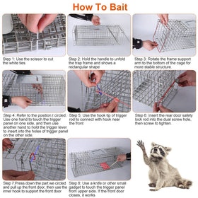 iMounTEK humane animal trap suitable for indoor or outdoor use