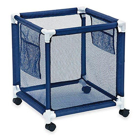 Improvements Pool Storage Bin-Standard full view keeps pool toys neatly stored.
