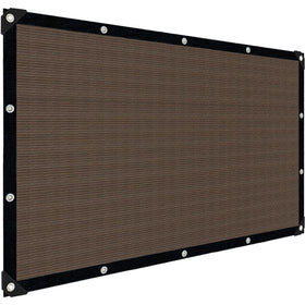 IMSGVIFO Mocha shade cloth delivers up to 90% shade for cooler outdoors
