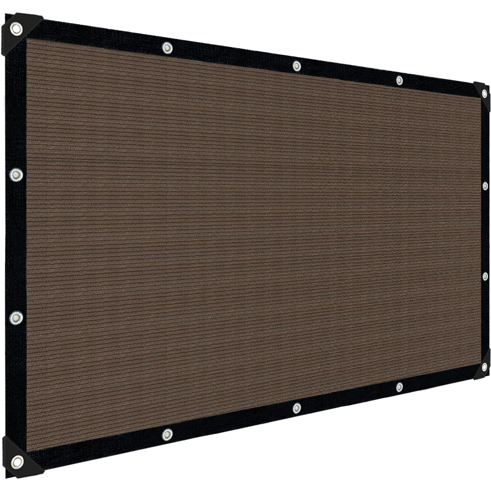 IMSGVIFO Mocha shade cloth delivers up to 90% shade for cooler outdoors