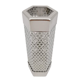 IMSurQltyPrise smoker tube in use producing billowing smoke for hot or cold smoking.