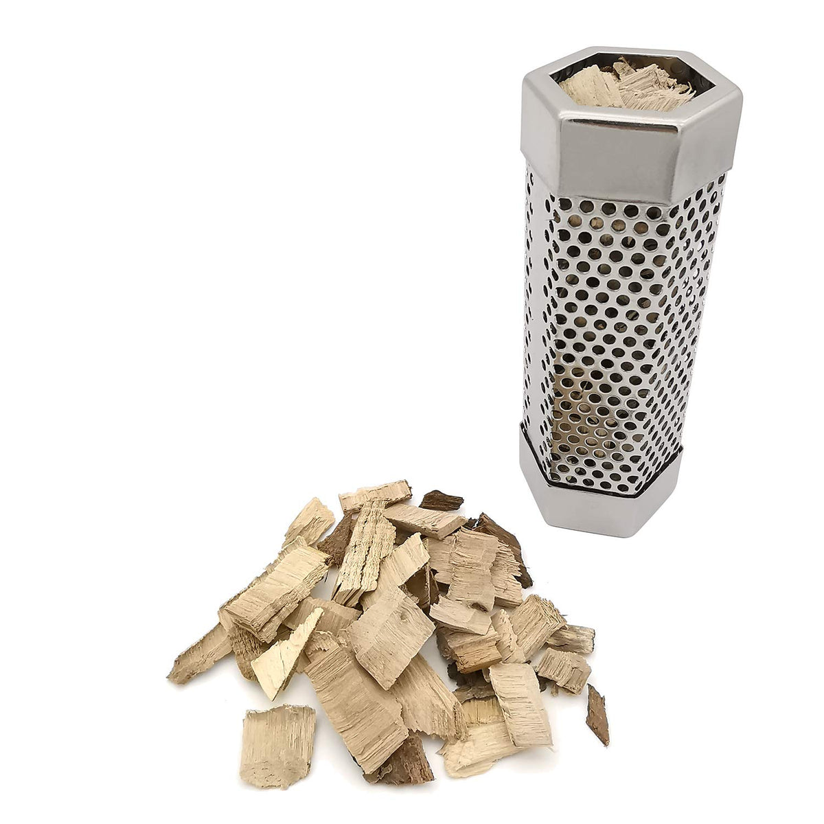 IMSurQltyPrise smoke tube in action for extended smoking sessions up to 2.5 hours.