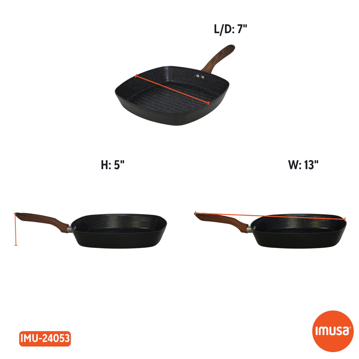 Imusa Madera griddle for gatherings and weeknight dinners