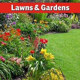 IMUSTGARDEN repellent applied around lawn and beds for protection