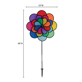 In the Breeze ground stake included for easy outdoor setup in any garden.