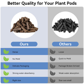 Inbloom Grow Sponges in a hydroponics system demonstrating even moisture delivery.