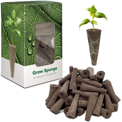 Inbloom Grow Sponges pack, ready for hydroponics seed starting and organization.