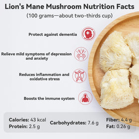 inbloom Lion's Mane ready-to-cook dish, gourmet home cooking potential.