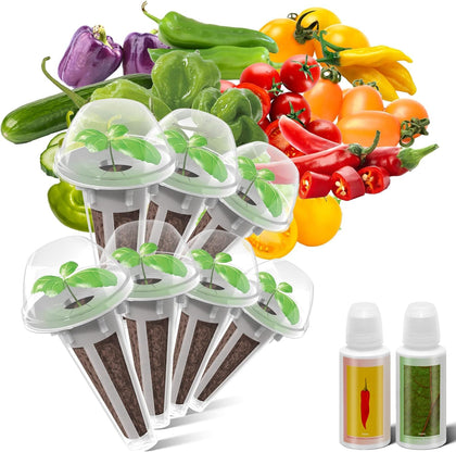 inbloom Salsa seed pod kit with complete set for easy indoor hydroponics