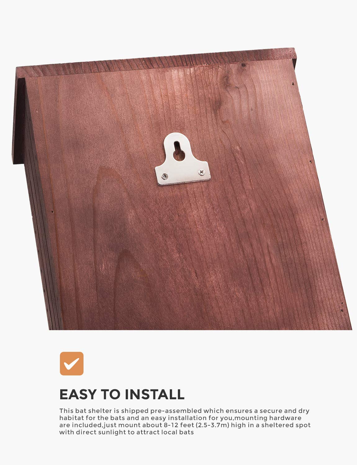 INCLY interior is grooved for easier bat clinging.