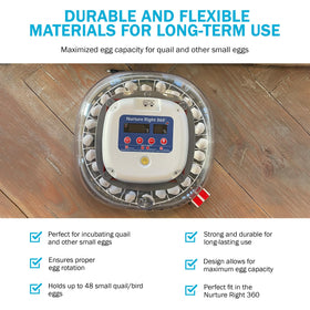 Incubator Warehouse durable material ensures long-term reliability for repeated use.
