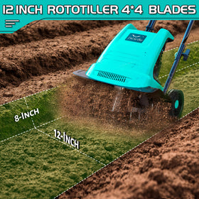 IncwBo wheel adjustment lever for tilling depth and portability
