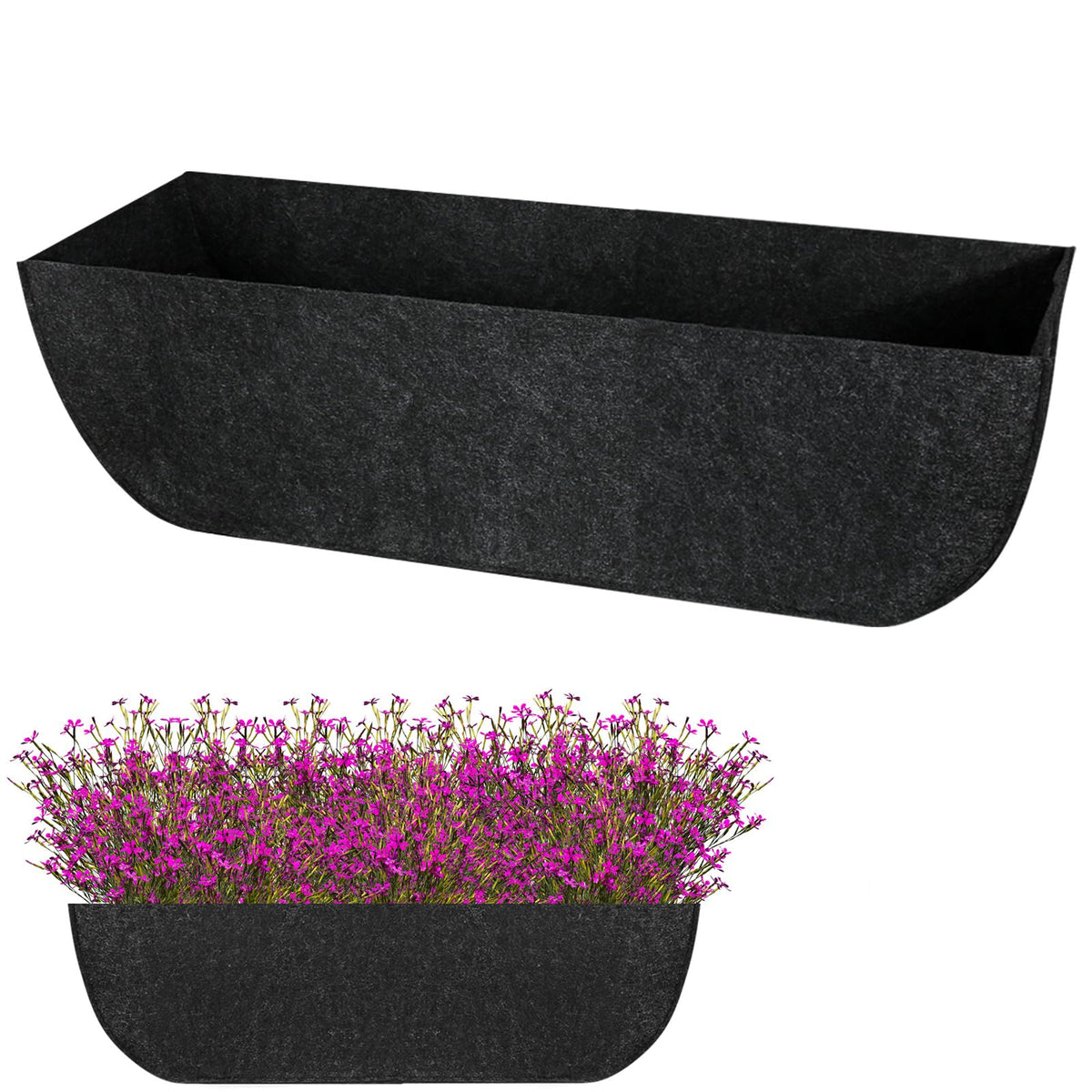 Incycall 36in planter liner breathable felt for healthier roots.