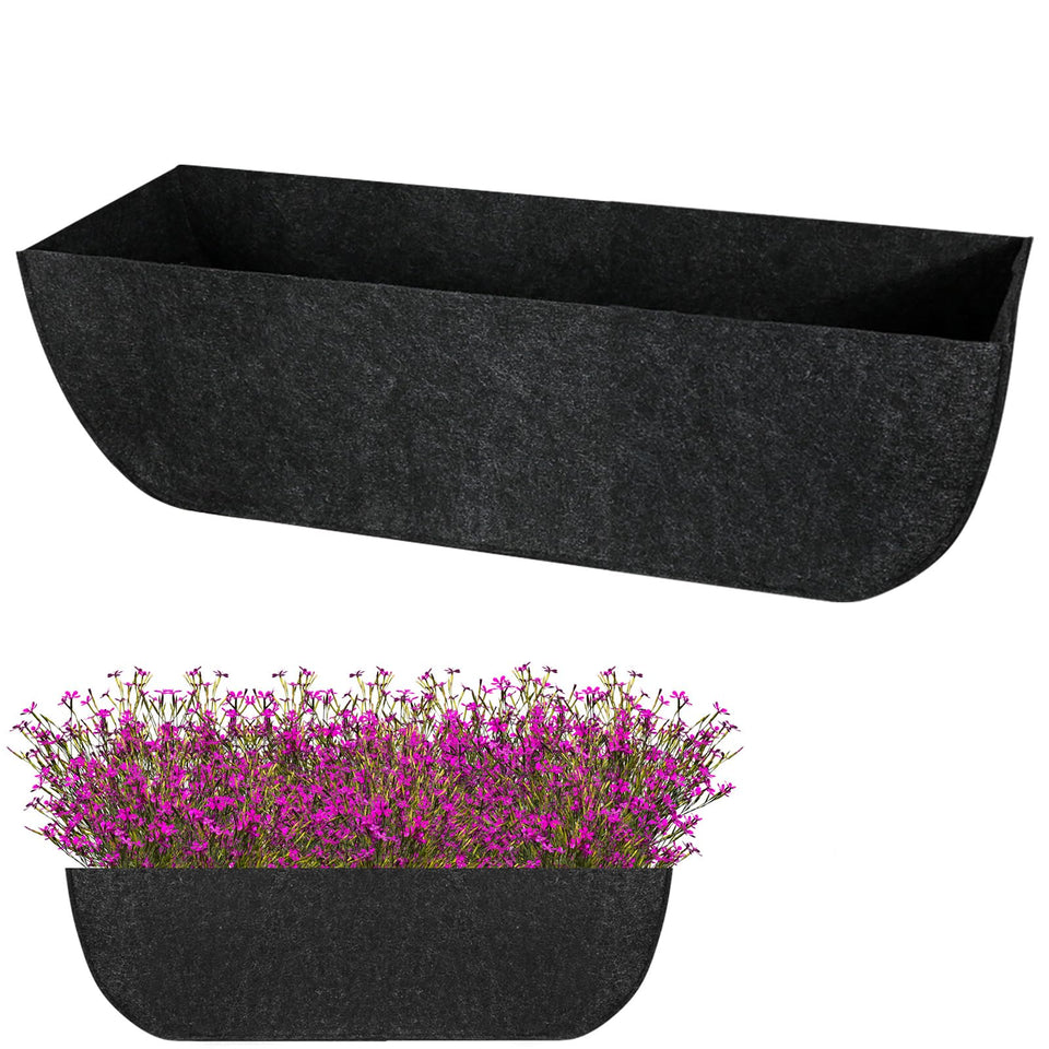 Incycall 36in planter liner breathable felt for healthier roots.