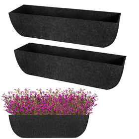 Incycall breathable felt planter liner for 36-inch baskets improves airflow and moisture balance.