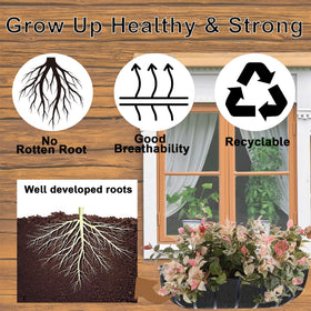 Incycall 36in liner tear-resistant protects planters from wear and animals.