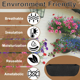 Incycall weather-resistant window box liner endures cold and heat year-round