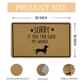 INDAJEDN stylish pattern entryway mat enhances decor while staying practical