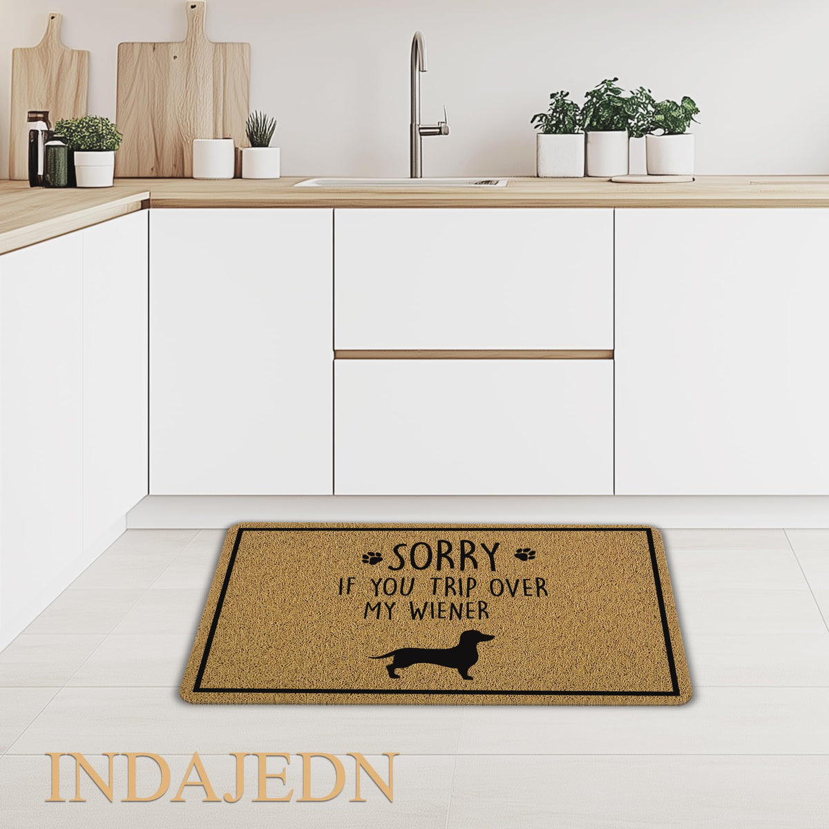 INDAJEDN water-permeable design handles moisture and mud efficiently