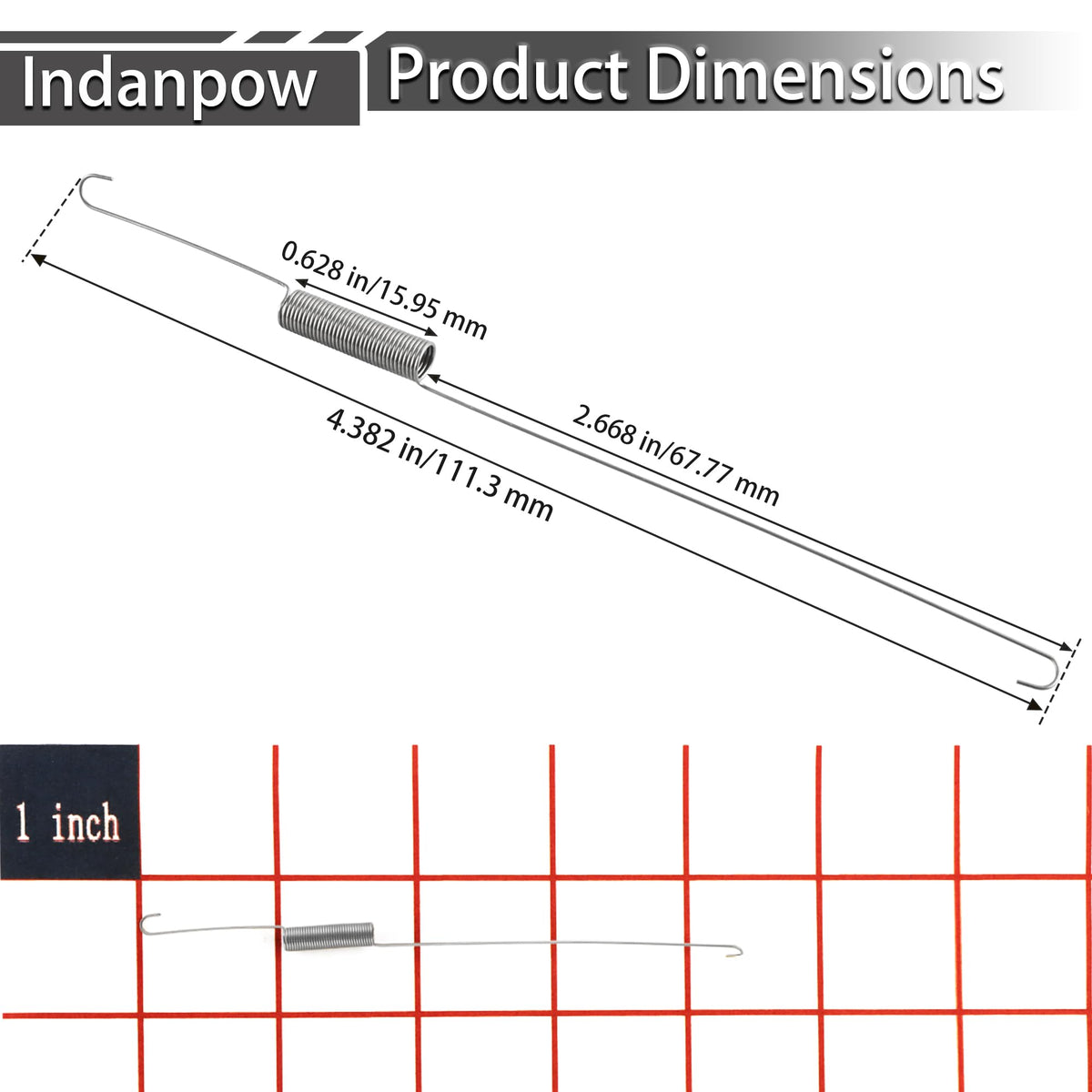 Indanpow Kohler 24-089-01-S linkage closeup for accurate sizing.