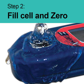 ITS Pool Exact EZ Photometer cleaning brush helps maintain accuracy.