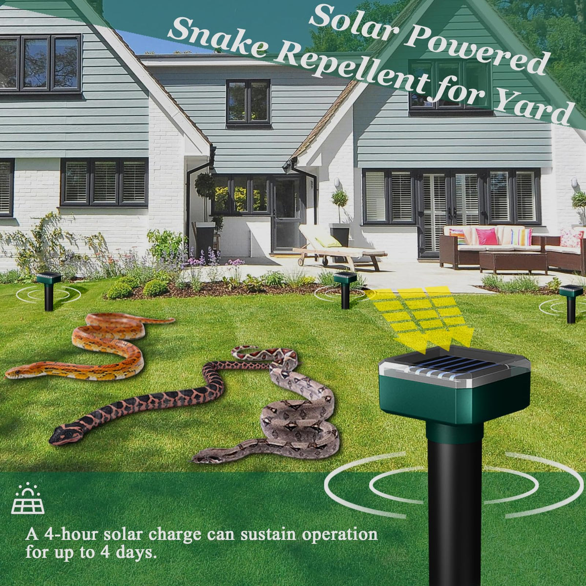 INENNT weatherproof solar unit ready for all season use.