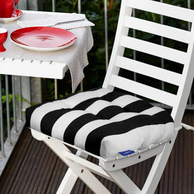 INFBLUE cushions suitable for indoor and outdoor use on a chair
