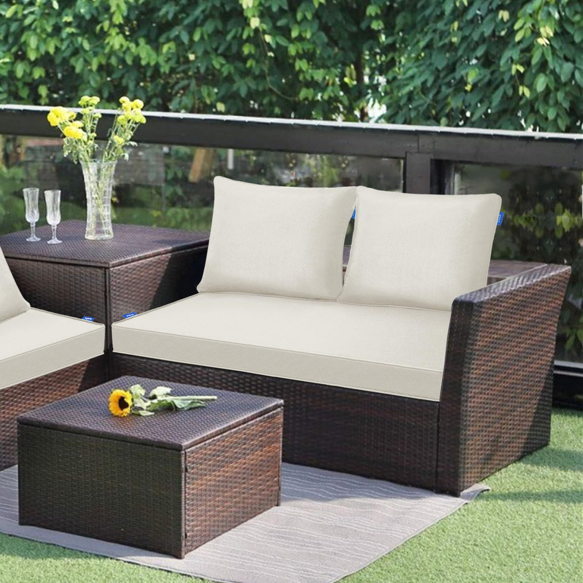 INFBLUE cushion cover fastness fabric resists fading and maintains color