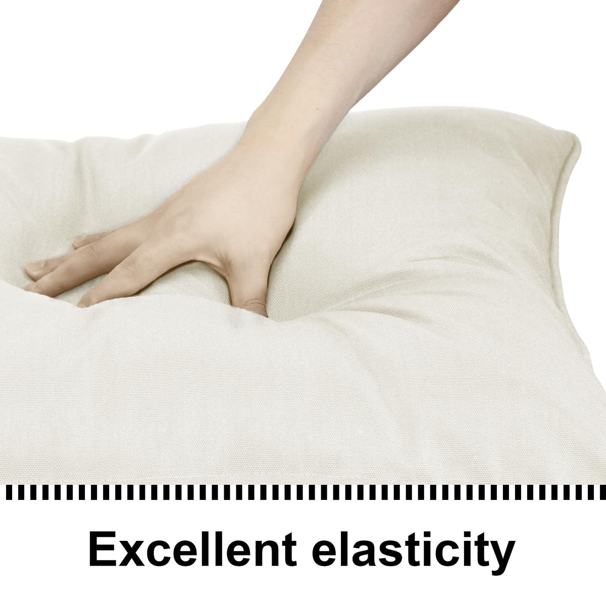 INFBLUE piped edge and double-stitched seams reinforce durability