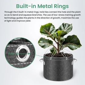 InfiniPower reinforced handles ensure easy movement indoors or outdoors.