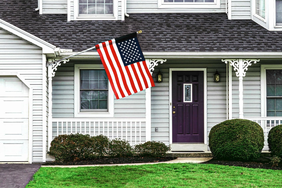 Infinity Republic flag pole quality-inspected for reliable outdoor display
