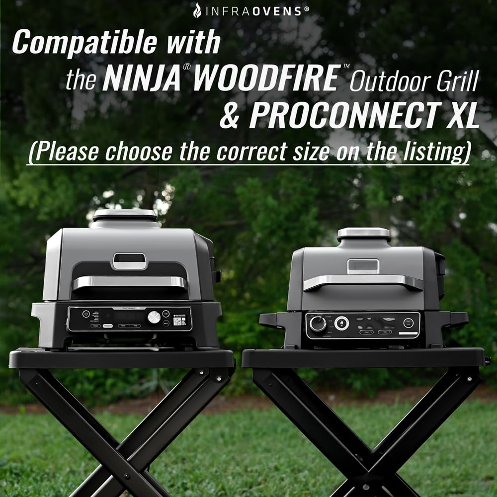 INFRAOVENS reusable liners on griddle demonstrate versatile cooking and effortless cleanup